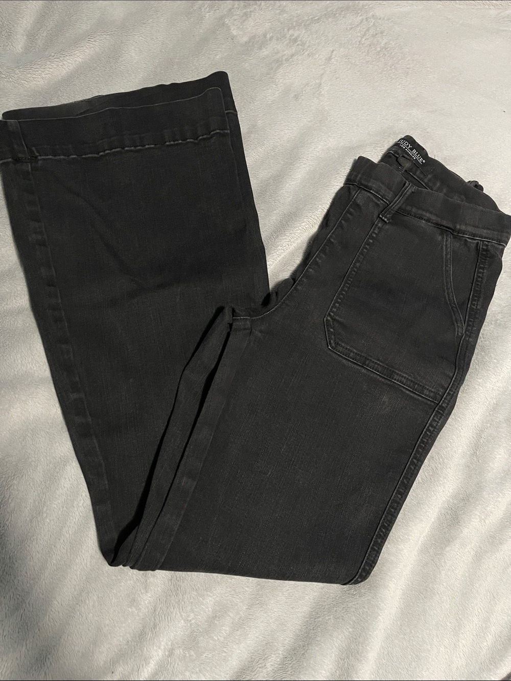 Judy Blue Pull-On Flare Jeans